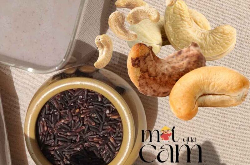 Công thức sữa gạo lứt hạt điều