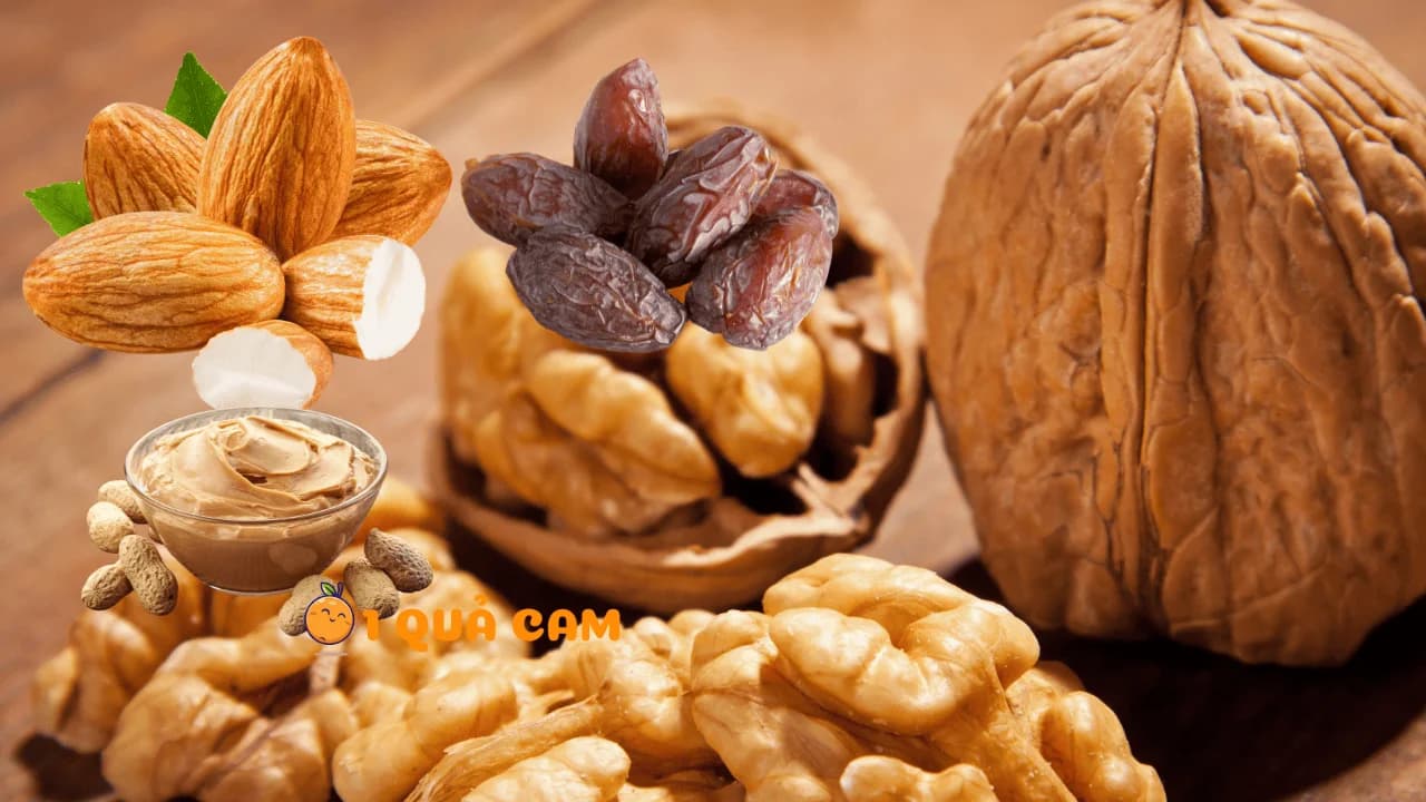 Sữa óc chó hạnh nhân bơ lạc