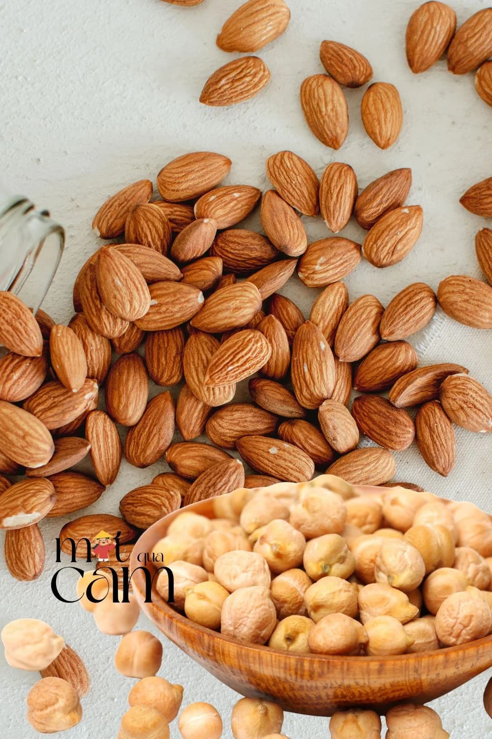 Cách làm sữa hạt hạnh nhân đậu gà