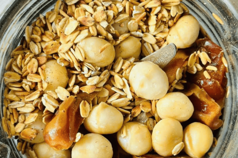 Công thức sữa gạo macca