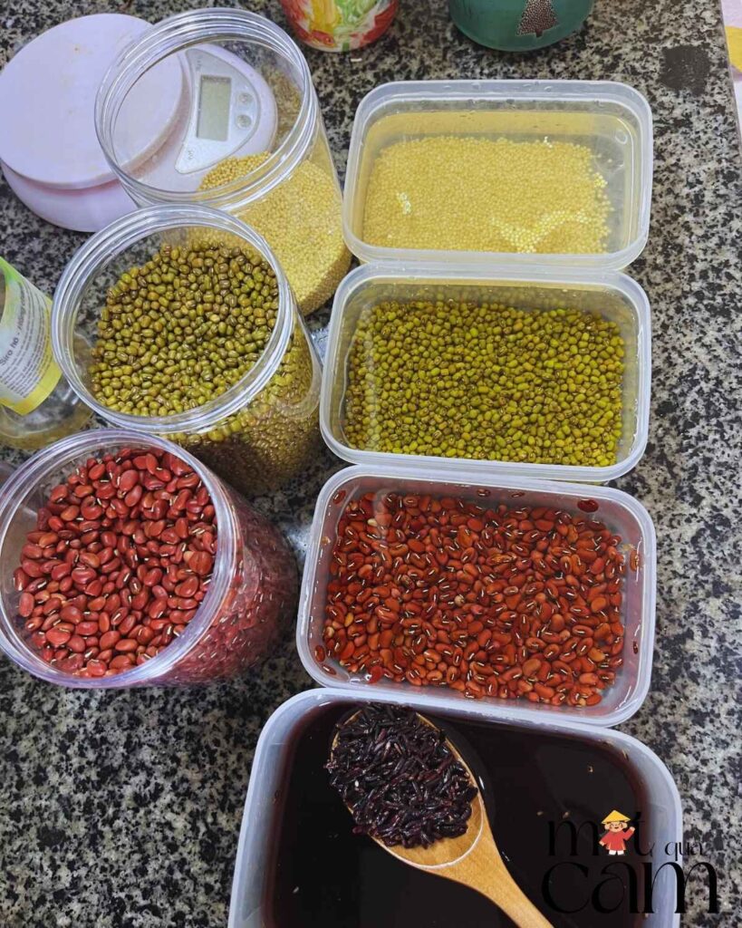 cach lam sua hat voi dau do motquacam