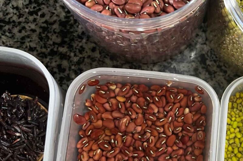 Công thức sữa đậu đỏ nguyên chất