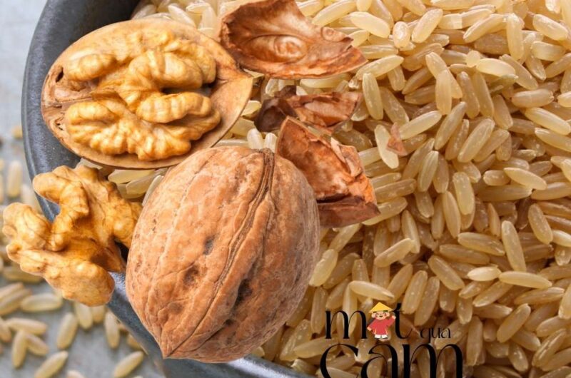 Công thức sữa gạo lứt óc chó