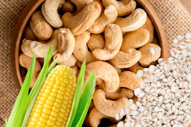 Công thức sữa ngô ý dĩ hạt điều