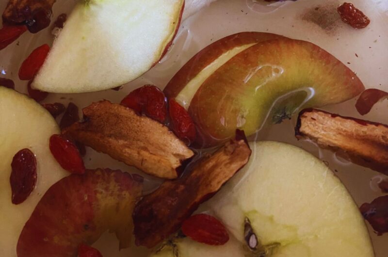 Công thức trà táo mùa thu